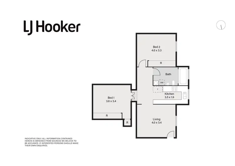 Floorplan of Homely unit listing, 7/678 Old South Head Road, Rose Bay NSW 2029