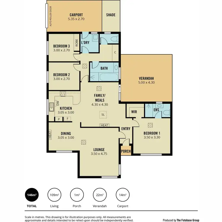 Floorplan of Homely house listing, 4 Northridge Court, Wynn Vale SA 5127