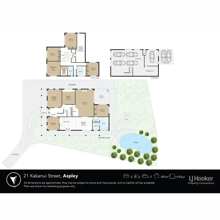 Floorplan of Homely house listing, 21 Kakanui Street, Aspley QLD 4034