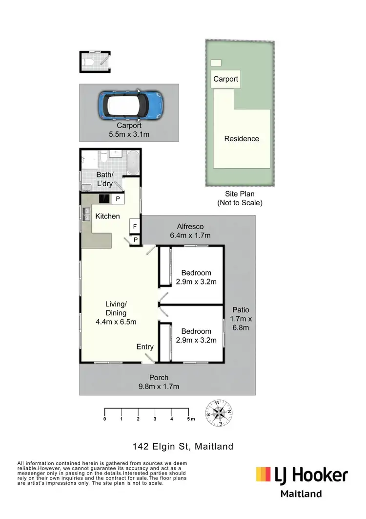 Floorplan of Homely house listing, 142 Elgin Street, Maitland NSW 2320