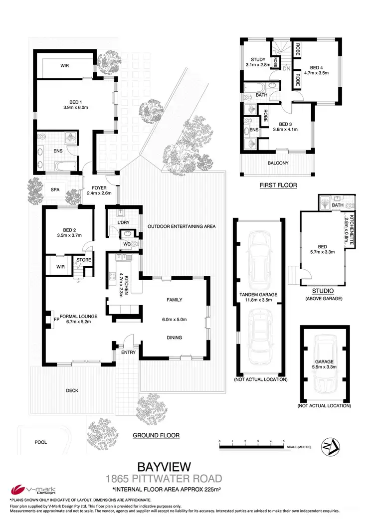 Floorplan of Homely house listing, 1865 Pittwater Road, Bayview NSW 2104