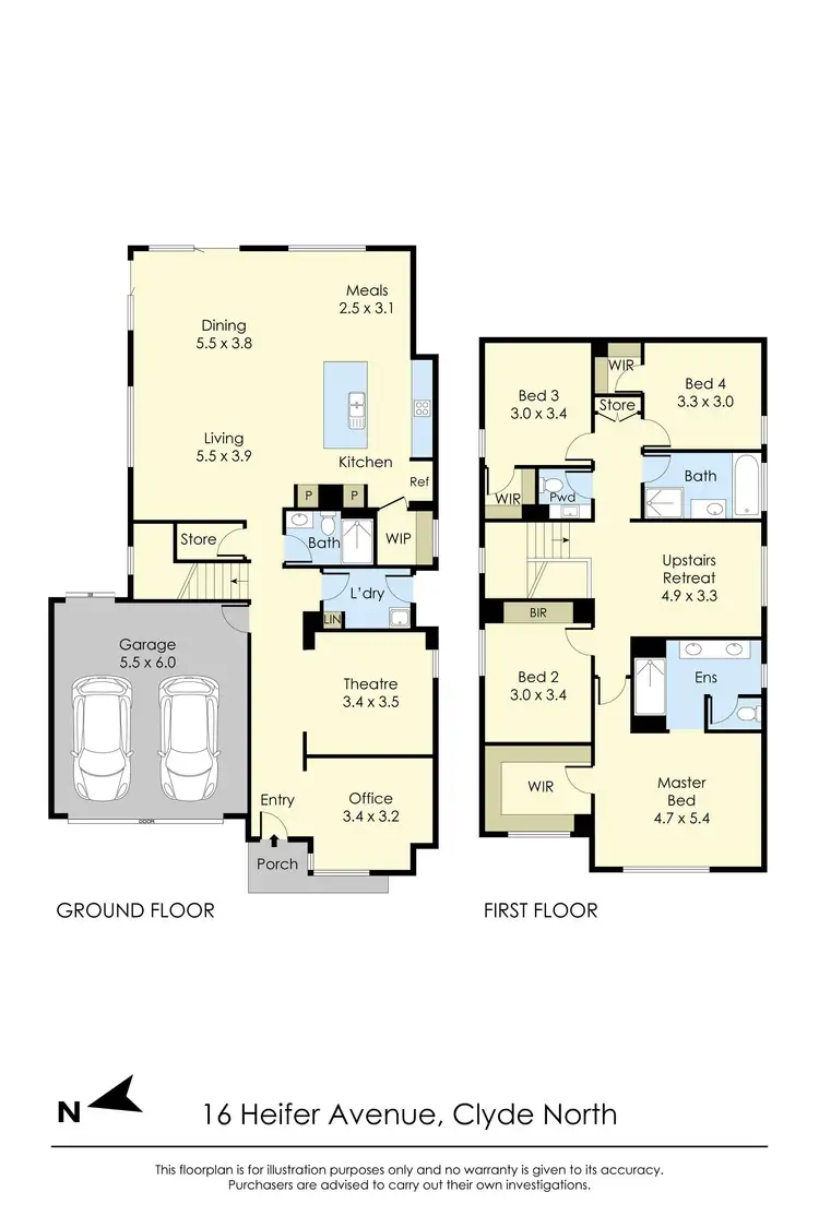 Floorplan of Homely house listing, 16 Heifer Avenue, Clyde North VIC 3978