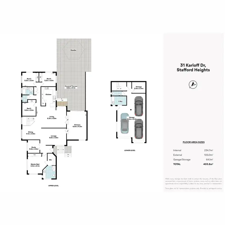 Floorplan of Homely house listing, 31 Karloff Drive, Stafford Heights QLD 4053