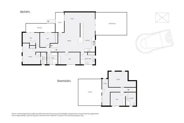 Floorplan of Homely house listing, 24 Hillview Crescent, Whitfield QLD 4870