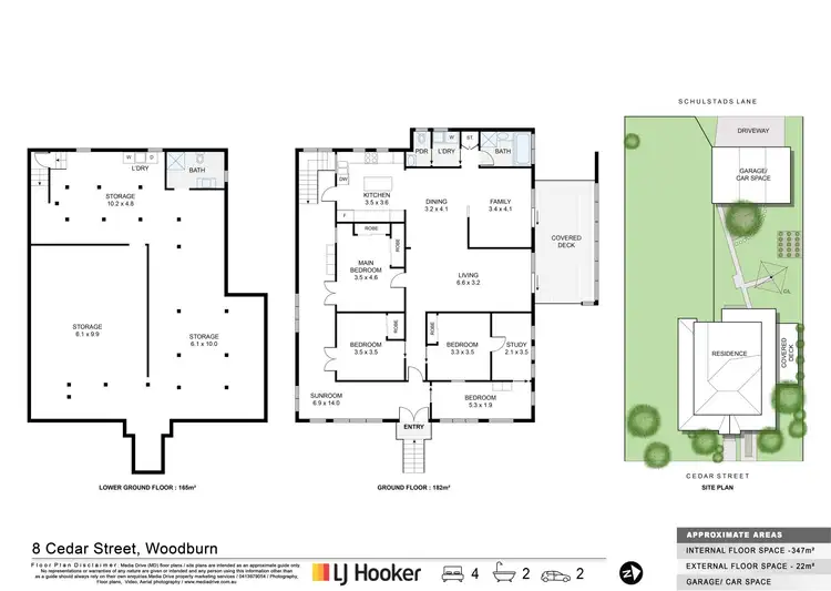 Floorplan of Homely house listing, 8 Cedar Street, Woodburn NSW 2472