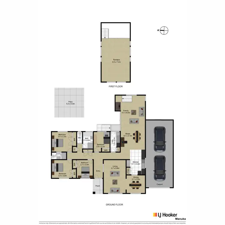 Floorplan of Homely house listing, 9 Badcoe Street, Gowrie ACT 2904