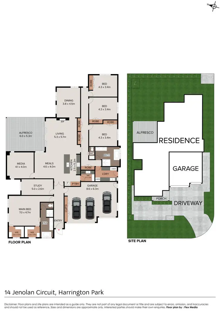 Floorplan of Homely house listing, 14 Jenolan Circuit, Harrington Park NSW 2567