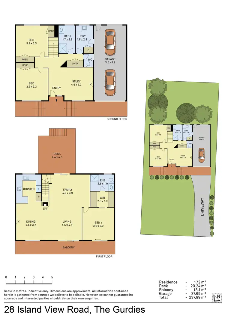 Floorplan of Homely house listing, 28 Island View Road, The Gurdies VIC 3984