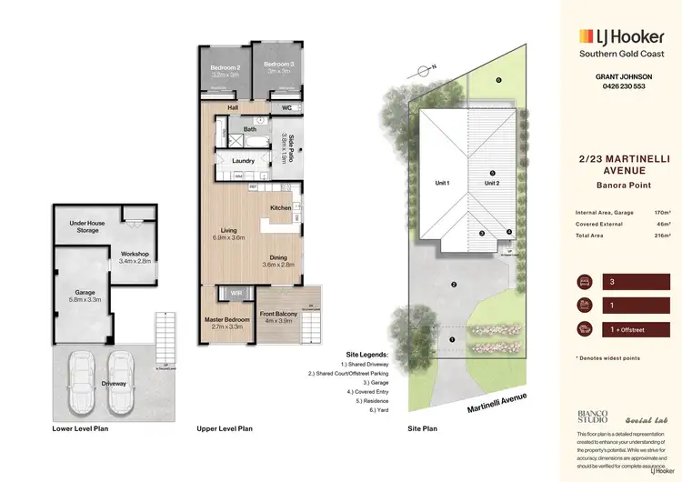 Floorplan of Homely house listing, 2/23 Martinelli Avenue, Banora Point NSW 2486