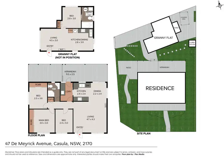 Floorplan of Homely house listing, 47 De Meyrick Avenue, Casula NSW 2170