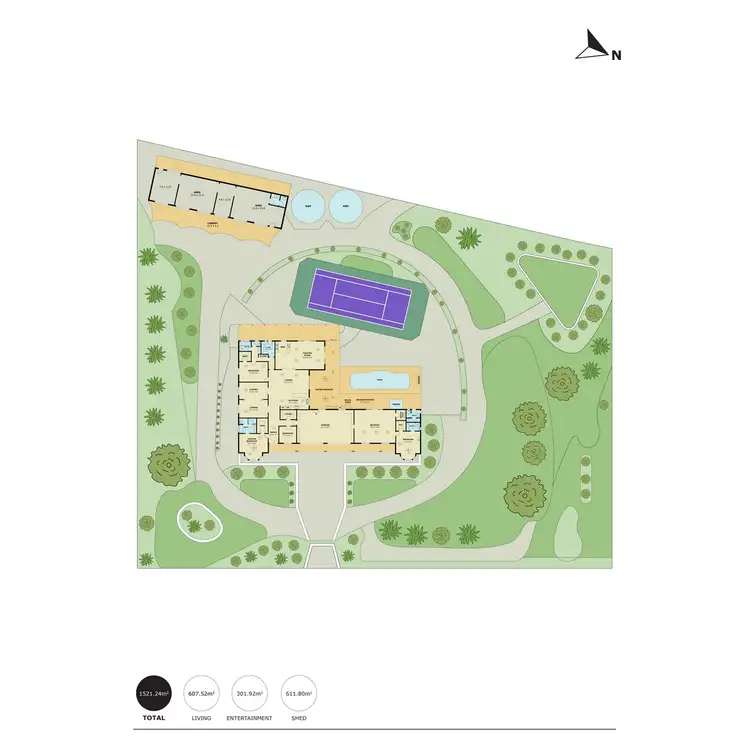 Floorplan of Homely house listing, 31 Docking Road, Sandy Creek SA 5350
