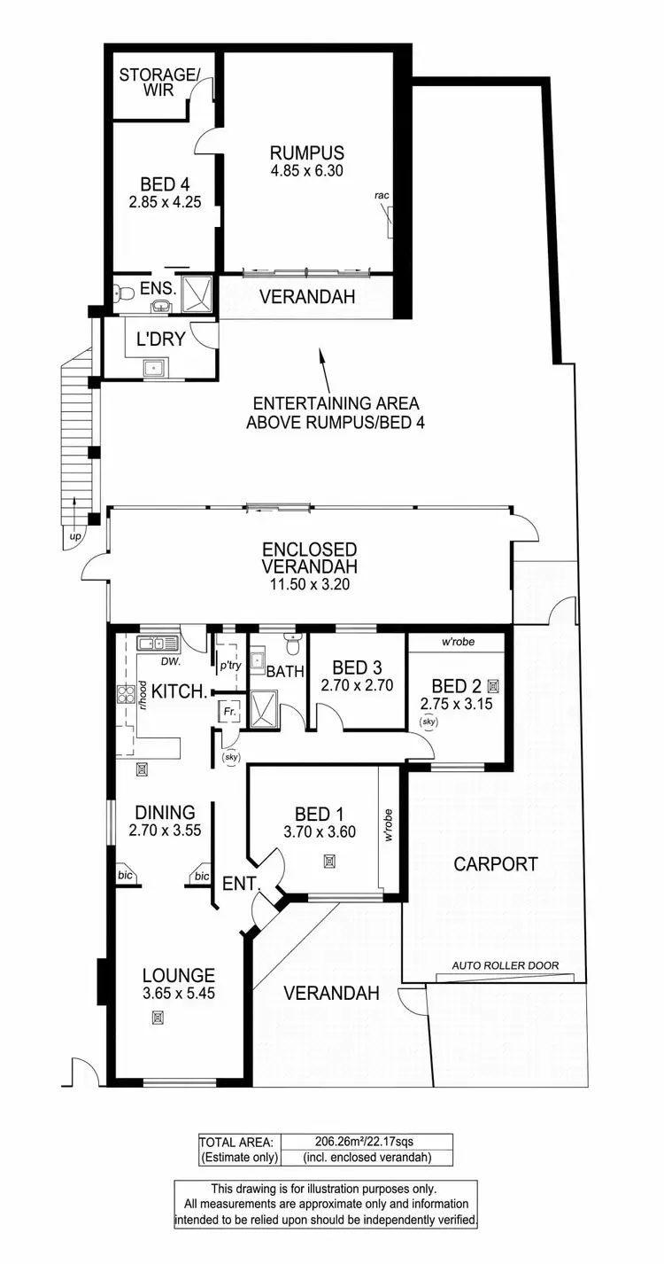 Floorplan of Homely house listing, 19 Beagle Terrace, Lynton SA 5062