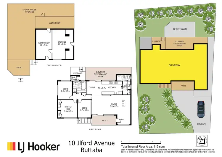 Floorplan of Homely house listing, 10 Ilford Avenue, Buttaba NSW 2283