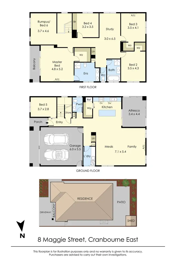 Floorplan of Homely house listing, 8 Maggie Street, Cranbourne East VIC 3977