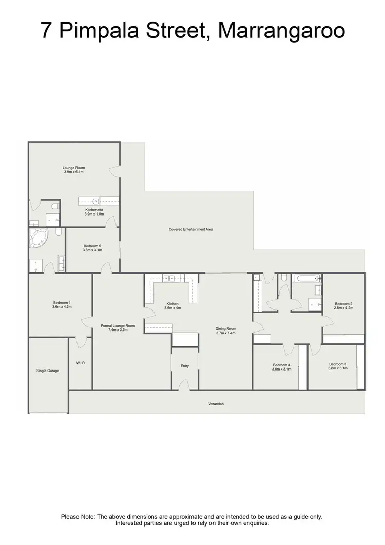 Floorplan of Homely house listing, 7 Pimpala Street, Marrangaroo NSW 2790