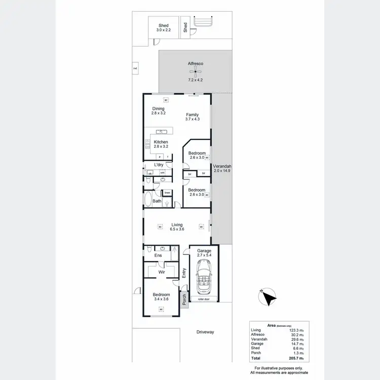 Floorplan of Homely house listing, 17 Catalonia Avenue, Munno Para West SA 5115