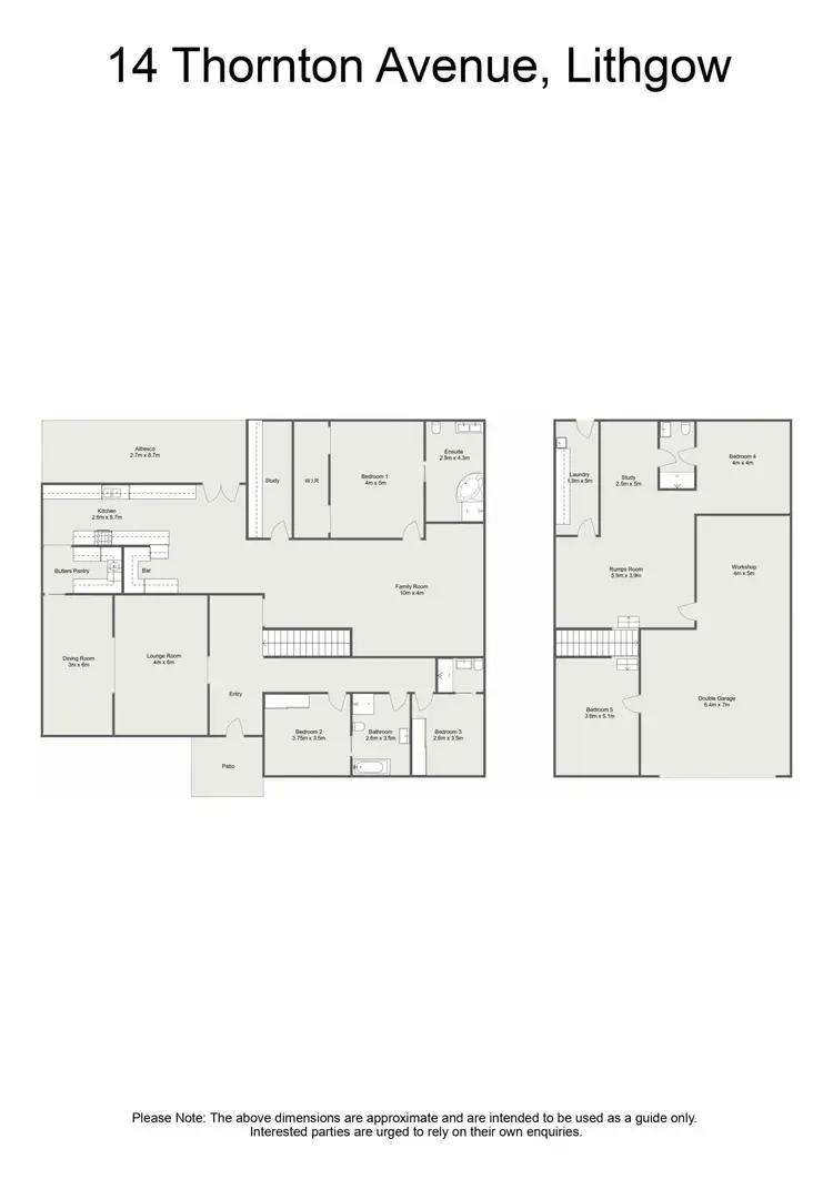 Floorplan of Homely house listing, 14 Thornton Avenue, South Bowenfels NSW 2790