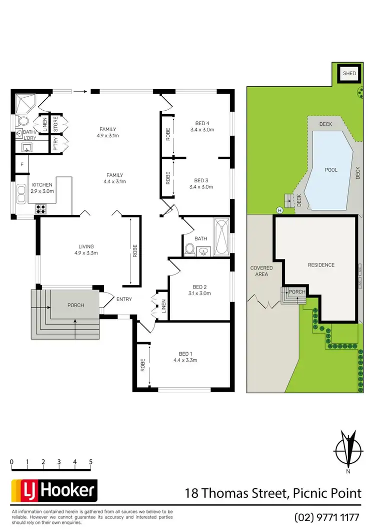 Floorplan of Homely house listing, 18 Thomas Street, Picnic Point NSW 2213