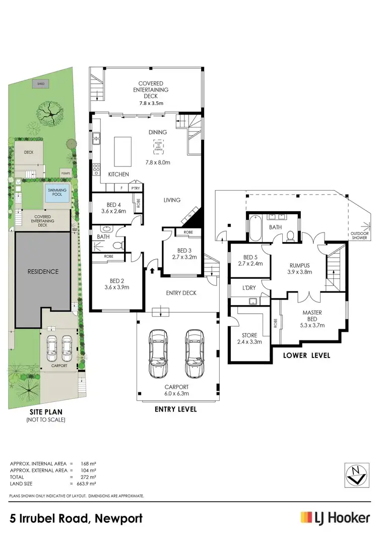 Floorplan of Homely house listing, 5 Irrubel Road, Newport NSW 2106
