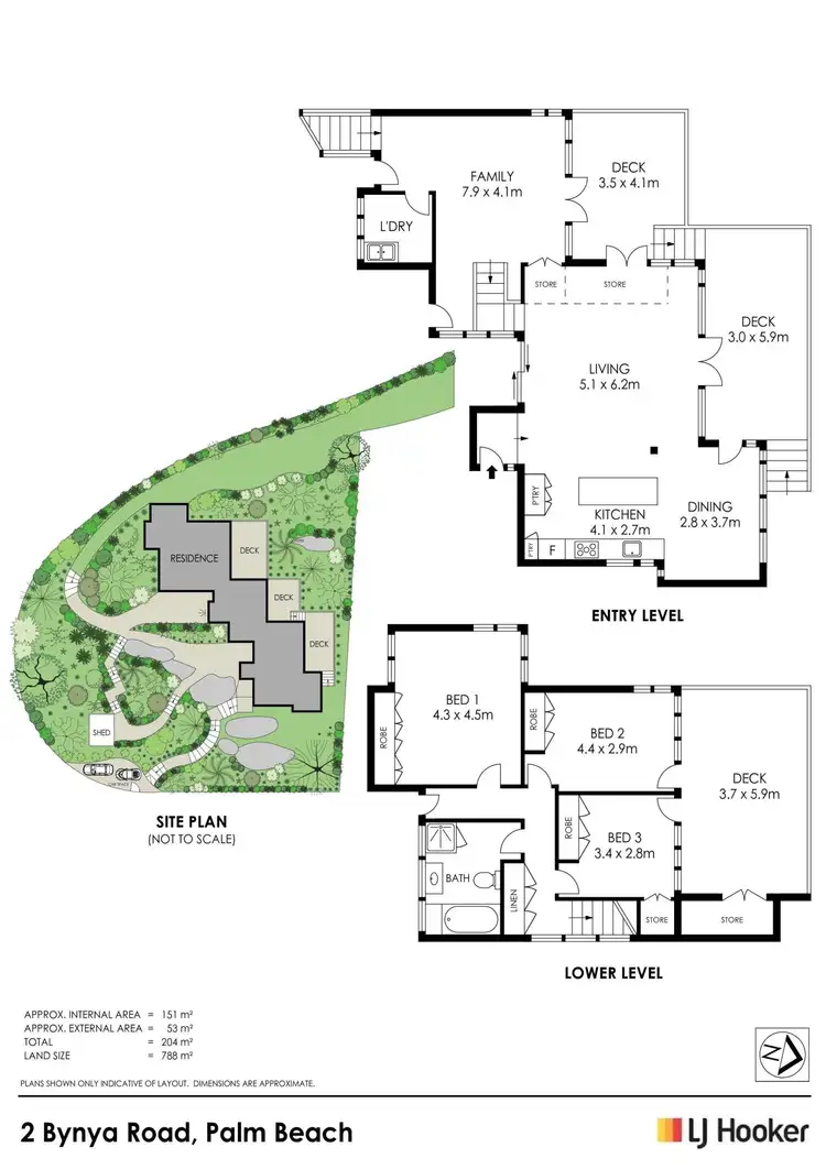 Floorplan of Homely house listing, 2 Bynya Road, Palm Beach NSW 2108