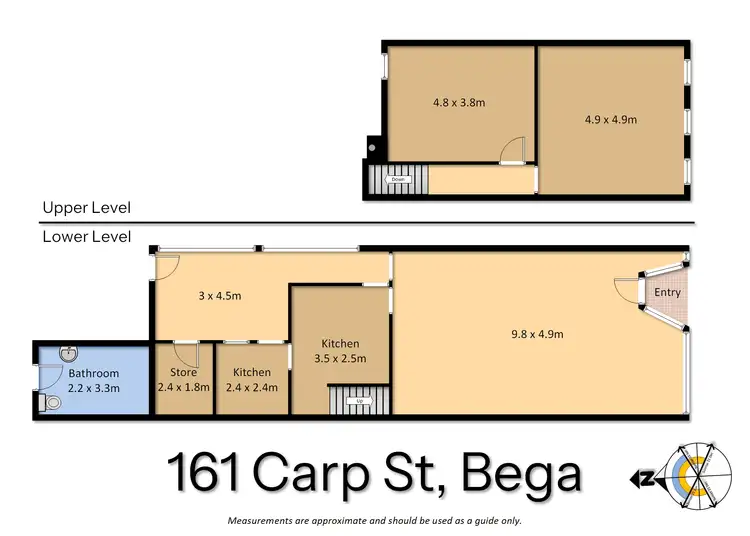 Floorplan of Homely house listing, 161 Carp Street, Bega NSW 2550