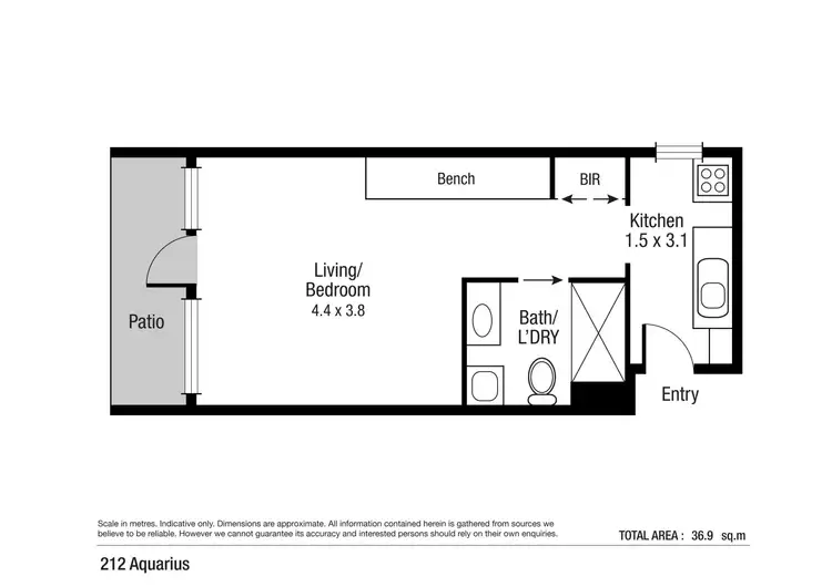 Floorplan of Homely house listing, 212/75 The Strand, North Ward QLD 4810