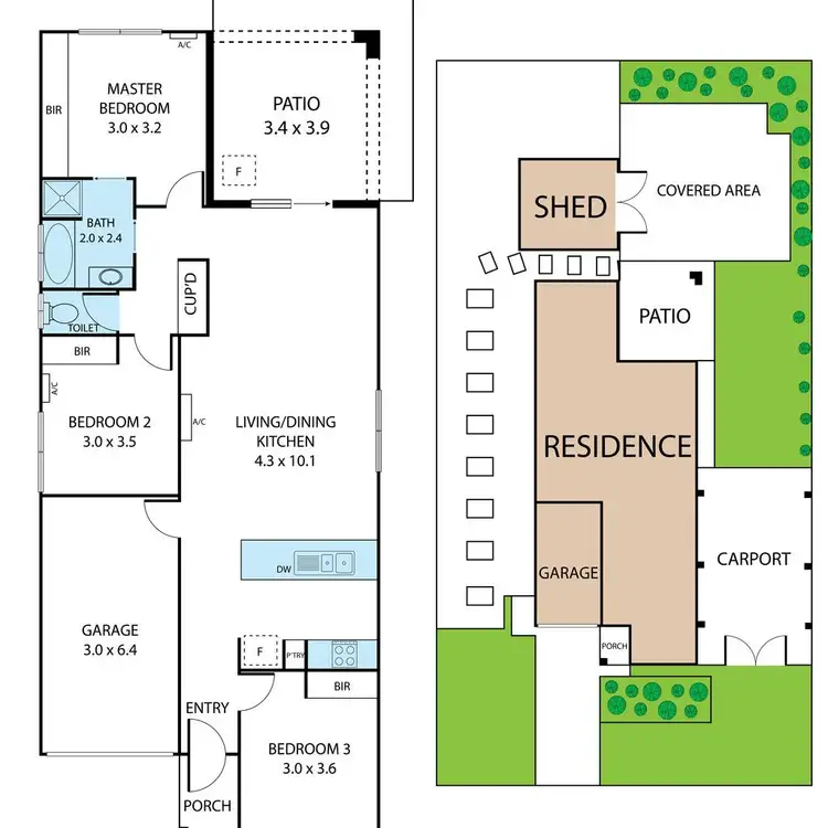 Floorplan of Homely house listing, 23 Daydream Circuit, Burdell QLD 4818