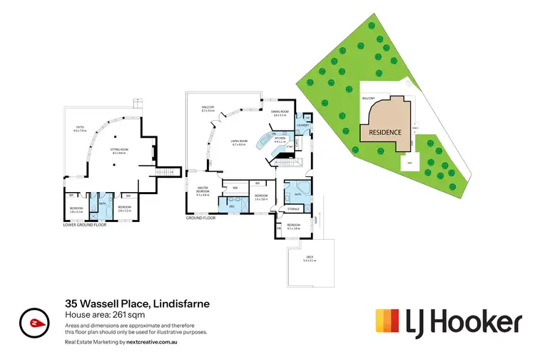 Floorplan of Homely house listing, 35 Wassell Place, Lindisfarne TAS 7015