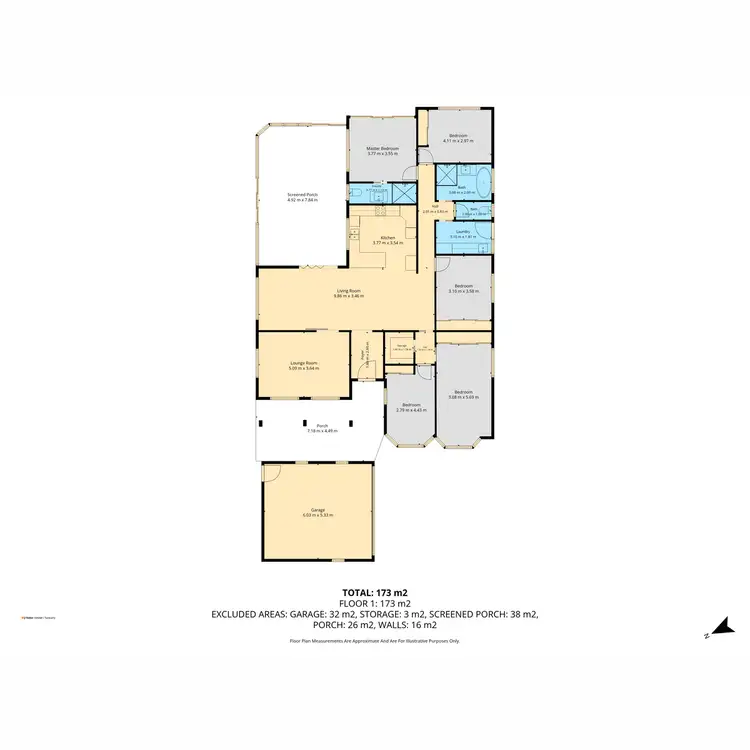 Floorplan of Homely house listing, 13 Victoria Place, Forster NSW 2428