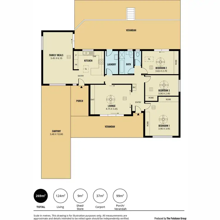 Floorplan of Homely house listing, 5 McGowan Road, Para Hills SA 5096