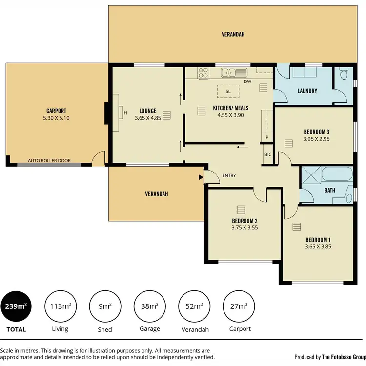 Floorplan of Homely house listing, 4 Spenfeld Court, Valley View SA 5093