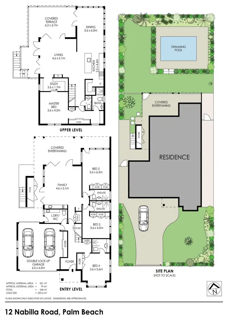 Floorplan of Homely house listing, 12 Nabilla Road, Palm Beach NSW 2108