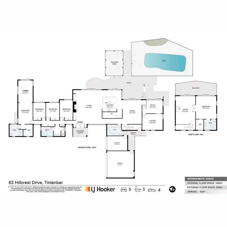 Floorplan of Homely house listing, 63 Hillcrest Drive, Tintenbar NSW 2478