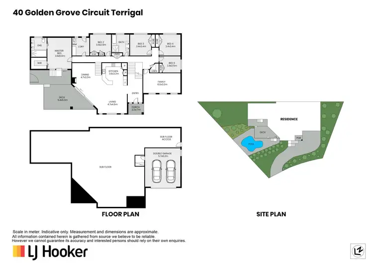 Floorplan of Homely house listing, 40 Golden Grove Circuit, Terrigal NSW 2260
