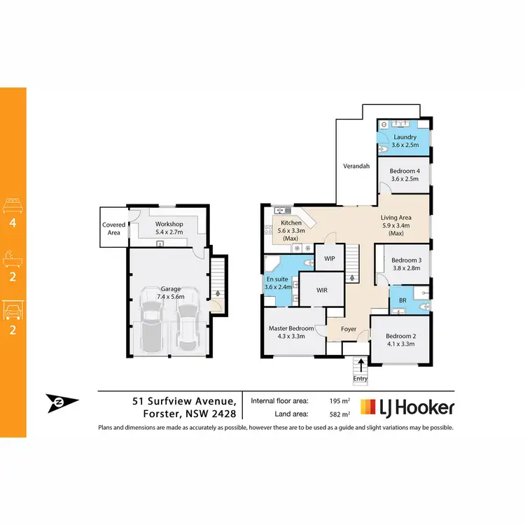 Floorplan of Homely house listing, 51 Surfview Avenue, Forster NSW 2428