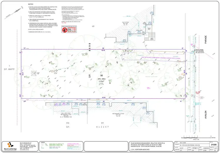 Floorplan of Homely land listing, 137A Avalon Parade, Avalon Beach NSW 2107