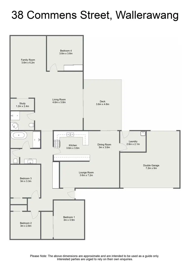 Floorplan of Homely house listing, 38 Commens Street, Wallerawang NSW 2845