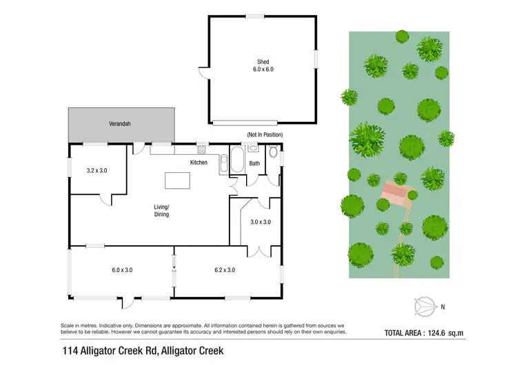 Floorplan of Homely house listing, 114 Alligator Creek Road, Alligator Creek QLD 4816