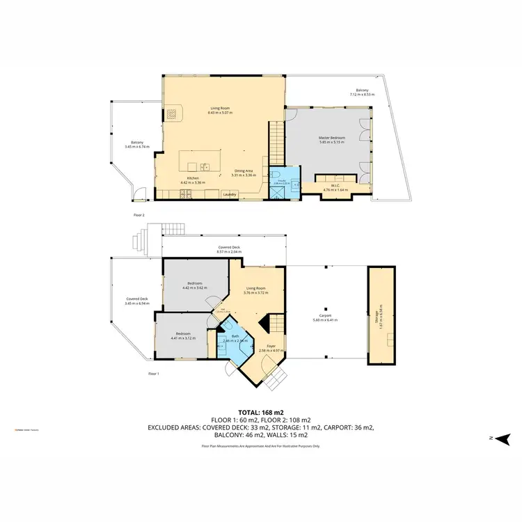 Floorplan of Homely house listing, 5 Cummins Way, Diamond Beach NSW 2430
