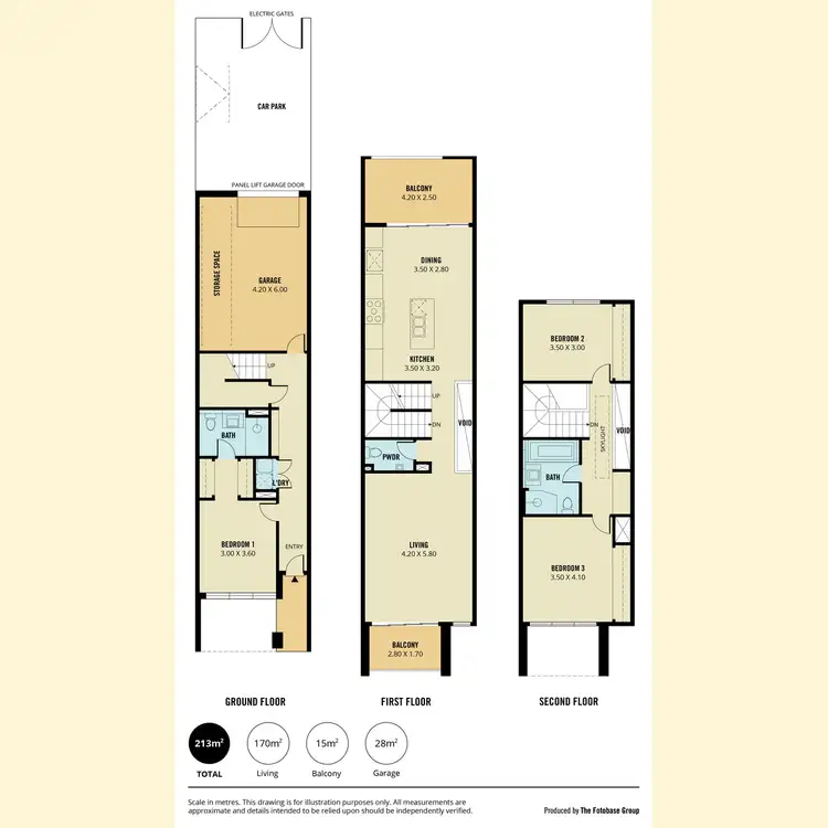 Floorplan of Homely townhouse listing, 9 Karrayarta Drive, Glenside SA 5065