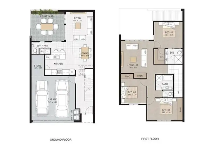 Floorplan of Homely house listing, 2/3 Tuam Street, Victoria Park WA 6100