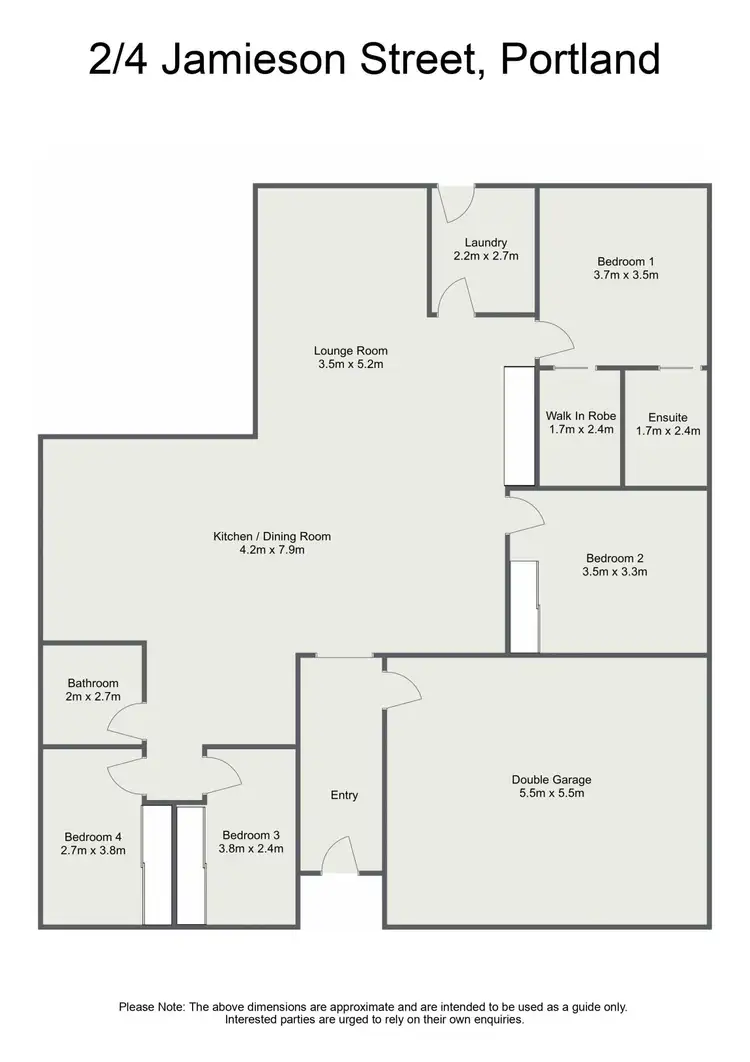 Floorplan of Homely house listing, 4b Jamieson Street, Portland NSW 2847