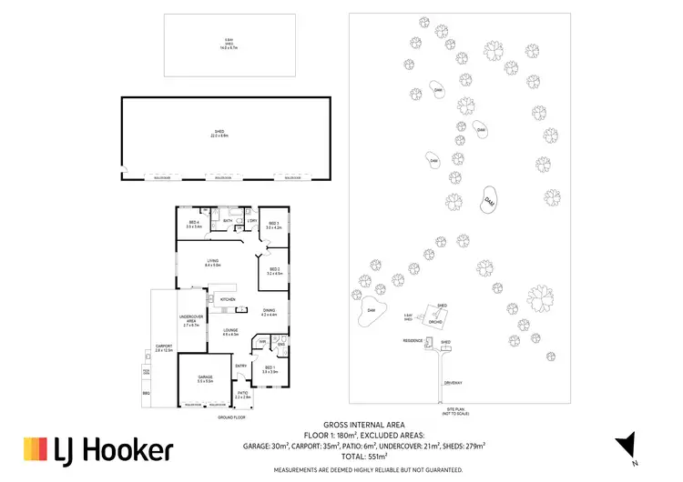 Floorplan of Homely rural property listing, 151 Woncor Avenue, Nowra Hill NSW 2540