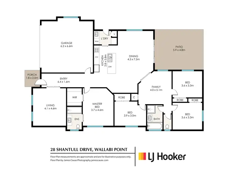 Floorplan of Homely house listing, 28 Shantull Drive, Wallabi Point NSW 2430