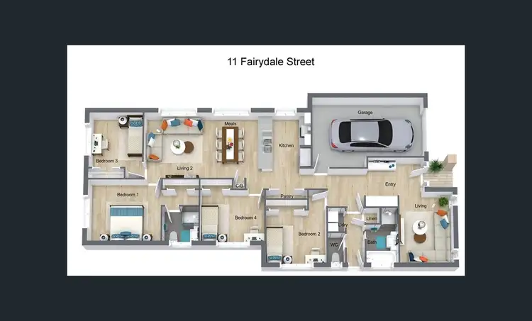 Floorplan of Homely house listing, 11 Fairydale Street, Harrison ACT 2914