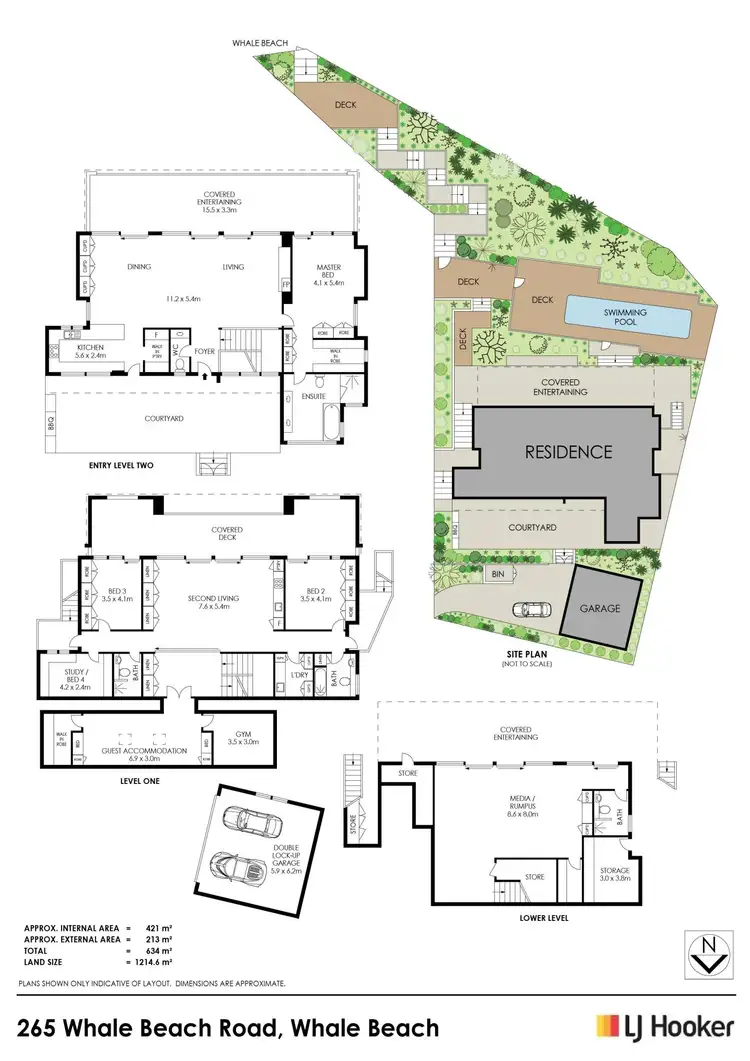 Floorplan of Homely house listing, 265 Whale Beach Road, Whale Beach NSW 2107