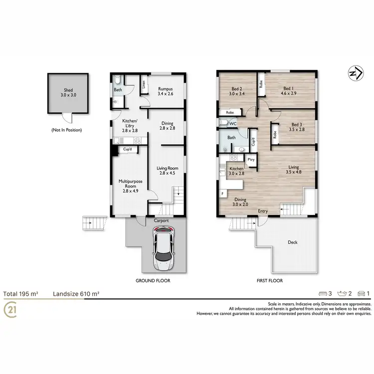 Floorplan of Homely house listing, 11 Enid Street, Goodna QLD 4300