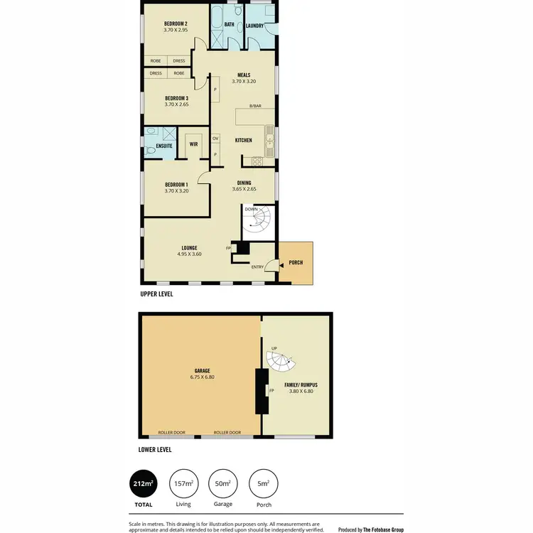Floorplan of Homely house listing, 32 Scenic Way East, Ridgehaven SA 5097