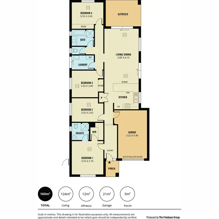 Floorplan of Homely house listing, 5 Bonham Crescent, Munno Para West SA 5115