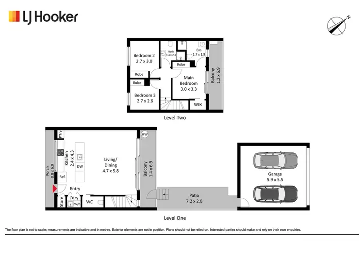 Floorplan of Homely townhouse listing, 26 Taggart Terrace, Coombs ACT 2611